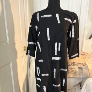 osei duro large but fits medium cotton avant garde graphic handmade dress
